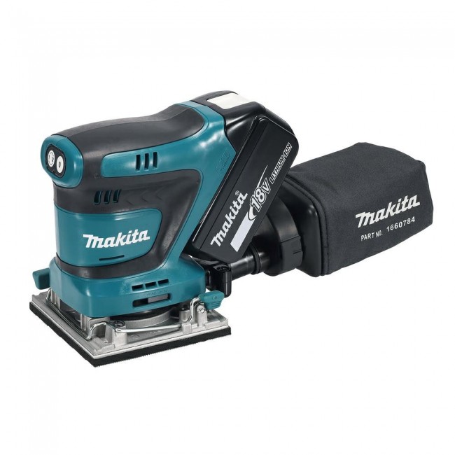 Makita DBO484Z portable sander Random orbital sander 14000 OPM Black, Blue Makita DBO484Z portable sander Random orbital sander 14000 OPM Black, Blue