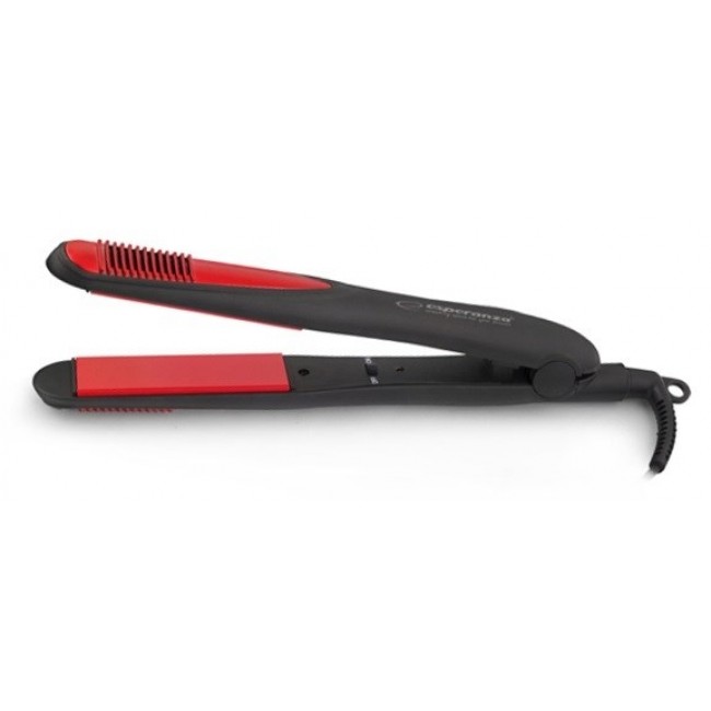 Esperanza EBP004 hair styling tool Straightening iron Black,Red 35 W