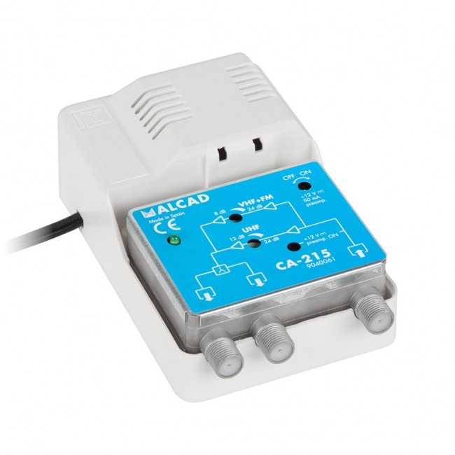 Broadband Antenna Amplifier 12V CA-215 ALCAD