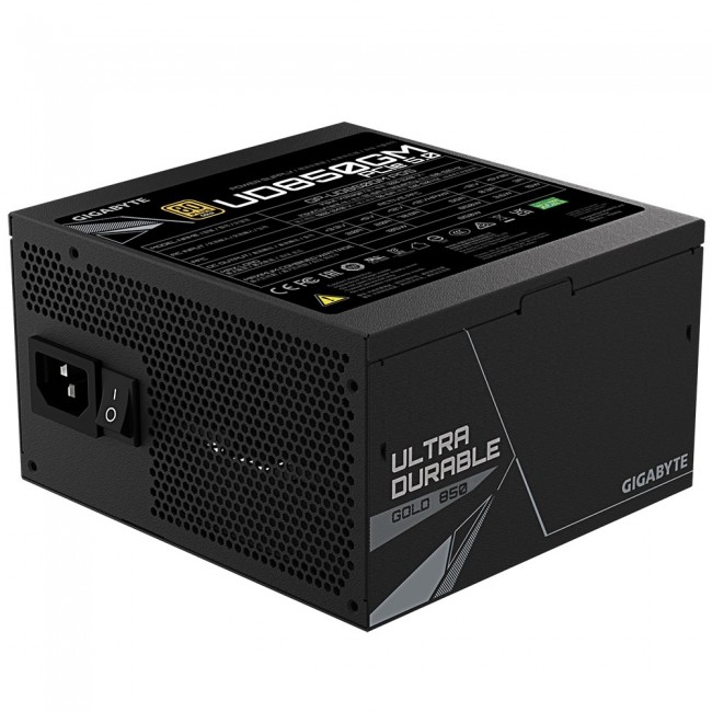 Gigabyte GP-UD850GM PG5 power supply unit 850 W 20+4 pin ATX ATX Black Gigabyte GP-UD850GM PG5 power supply unit 850 W 20+4 pin ATX ATX Black