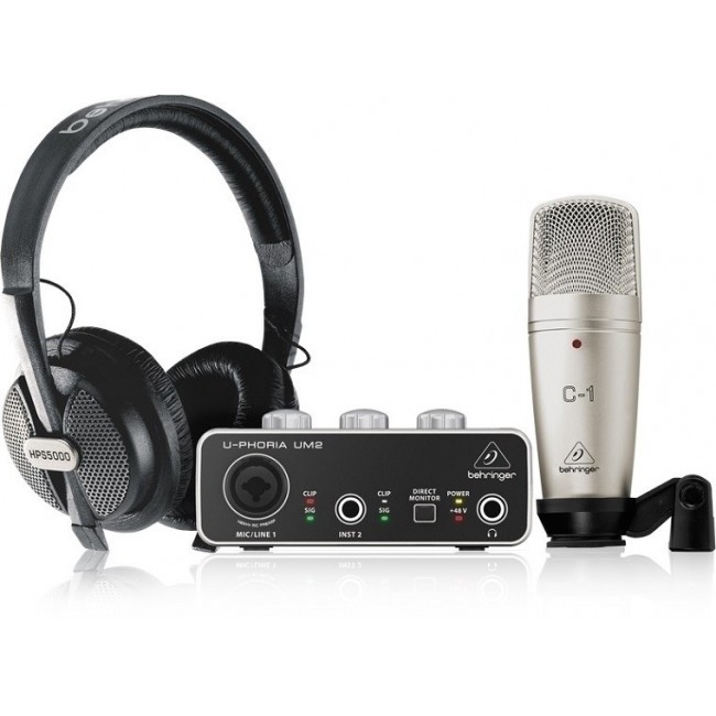 Behringer U-PHORIA STUDIO - homerecording kit Behringer U-PHORIA STUDIO - homerecording kit