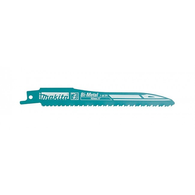 MAKITA RECIPROCATING SAW BLADE BIM 152x0,9mm /25pcs. METAL, PVC (FAST) MAKITA RECIPROCATING SAW BLADE BIM 152x0,9mm /25pcs. METAL, PVC (FAST)