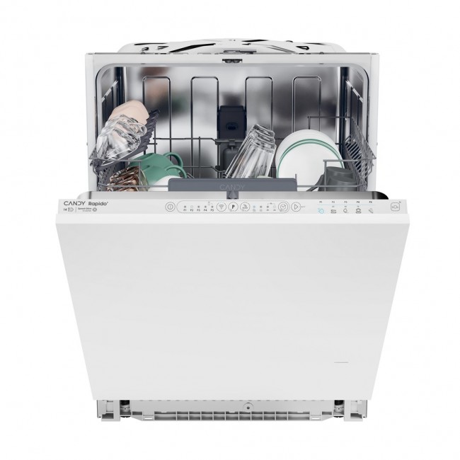 Candy Rapid CS 4E7L0W Fully built-in 14 place settings E