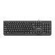 NATEC KEYBOARD TROUT SLIM USB, CZ/SK LAYOUT, BLACK NATEC KEYBOARD TROUT SLIM USB, CZ/SK LAYOUT, BLACK