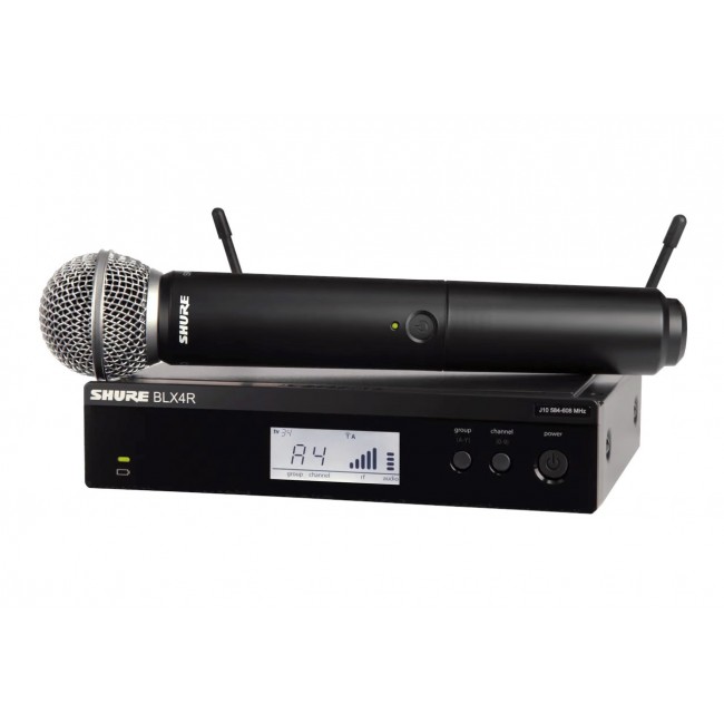 Shure BLX24RE/SM58-H8E - wireless system with SM58microphone Shure BLX24RE/SM58-H8E - wireless system with SM58microphone