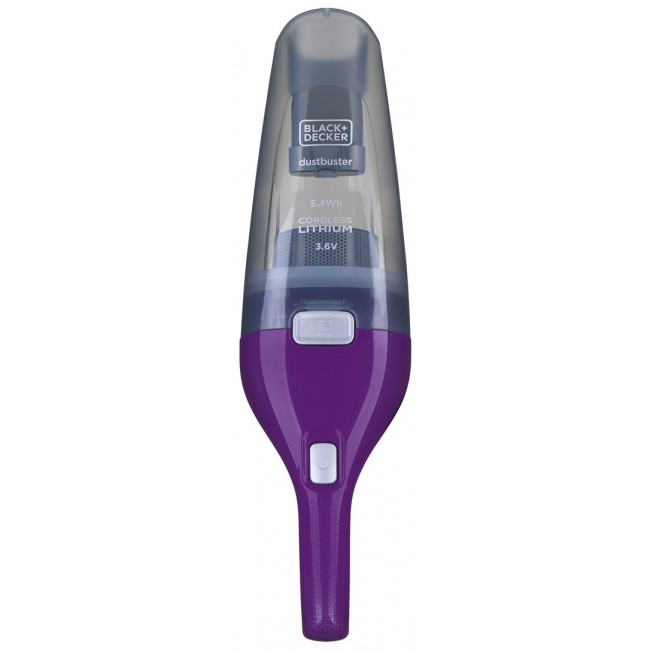 Black & Decker NVC115W handheld vacuum Grey, Purple Bagless Black & Decker NVC115W handheld vacuum Grey, Purple Bagless