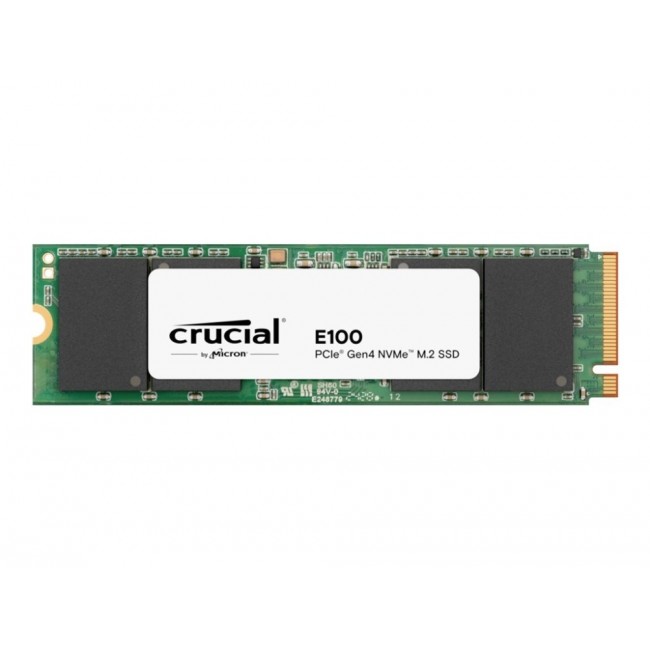 M.2 2TB Crucial E100 Gen4 NVMe PCIe M.2 2TB Crucial E100 Gen4 NVMe PCIe