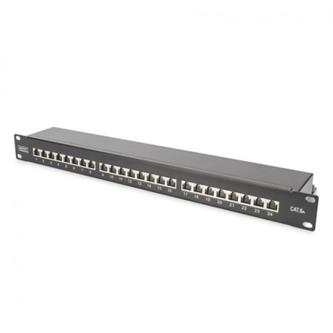 Patch Panel DIGITUS Professional DN-91624S-EA-B - 1U - 19 Patch Panel DIGITUS Professional DN-91624S-EA-B - 1U - 19