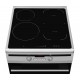 Amica 57IE3.325HTaD(Xx) PIZZA Freestanding induction cooker Black, Stainless steel