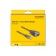 DeLOCK Adapter USB 2.0 Type-A to 1 x Serial RS-232 D-Sub 9 pin male with nuts with 3 x LED 1 m