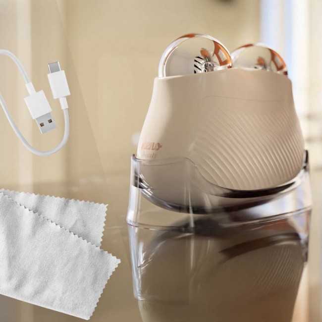 FACE MASSAGER WITH EMS TECHNOLOGY AND THERMOTHERAPY FUNCTION
