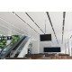 Neomounts NS-EP100BLACK Extension pole TV ceiling mount - h 107,5 cm