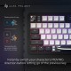 Dark Project Tamsus projektas ALU87B Bushido, G3MS Moonstone Switch, JAV keyboard Home/Office QWERTY English Dark Project Tamsus projektas ALU87B Bushido, G3MS Moonstone Switch, JAV keyboard Home/Office QWERTY English