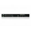 ATEN 16-Port USB - PS/2 VGA KVM Switch with USB Peripheral port