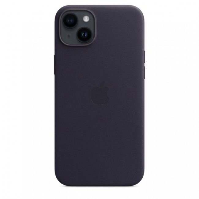 Apple iPhone 14 Plus Leather Case with MagSafe - Ink Apple iPhone 14 Plus Leather Case with MagSafe - Ink