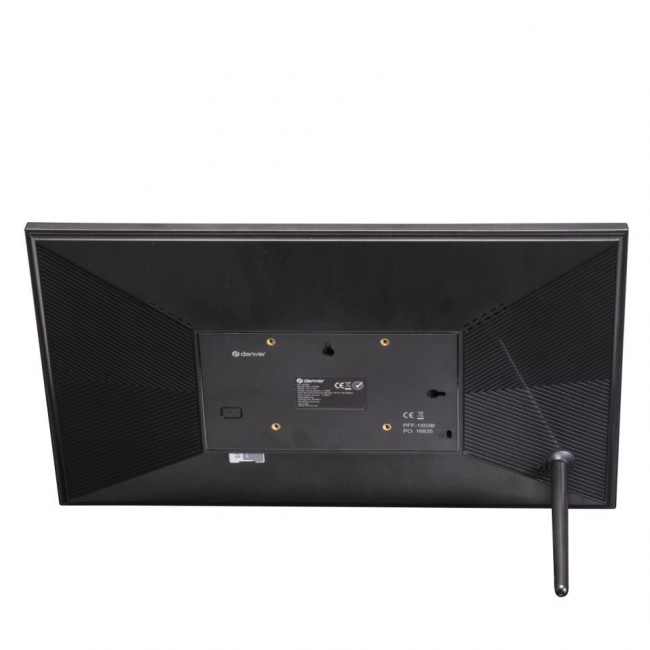 Denver PFF-1503B digital photo frame Black 39.6 cm (15.6