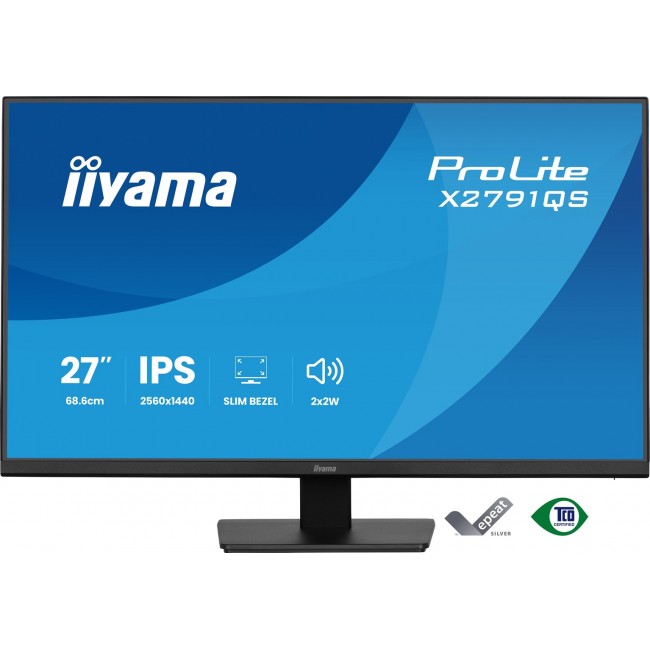 iiyama ProLite X2791QS-B1 computer monitor 68.6 cm (27 iiyama ProLite X2791QS-B1 computer monitor 68.6 cm (27