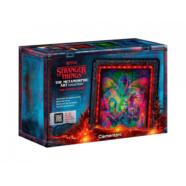 Clementoni The Metamorphic Art Collection - Stranger Things Jigsaw puzzle 520 pc(s) Television/films Clementoni The Metamorphic Art Collection - Stranger Things Jigsaw puzzle 520 pc(s) Television/films