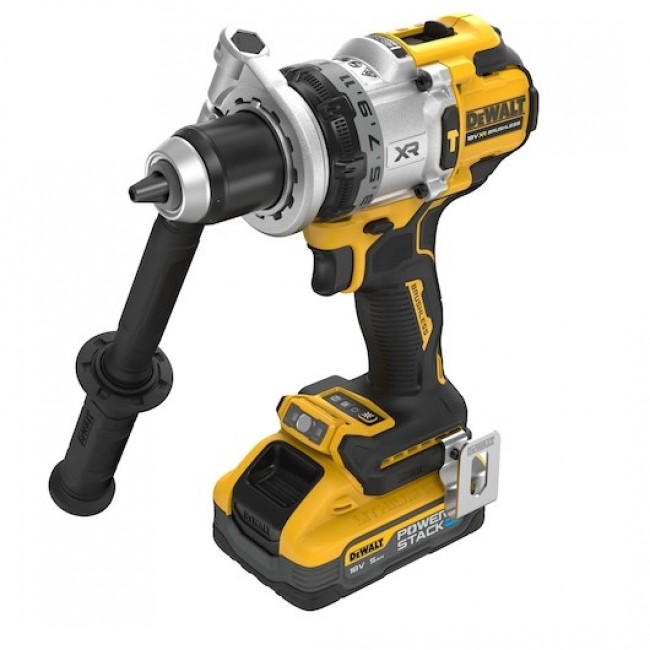 DeWALT DCD1007H2T-QW drill 2250 RPM 1.85 kg Black, Yellow