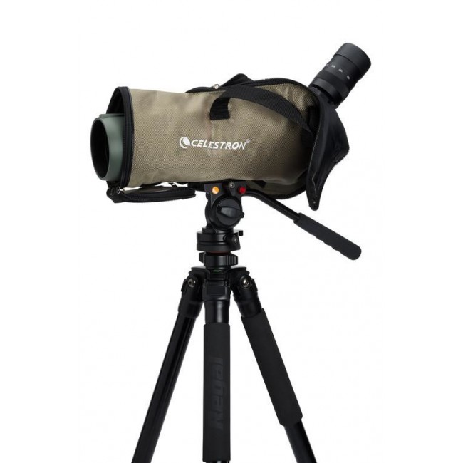 Celestron Regal M2 65ED spotting scope 48x BaK-4 Black, Green