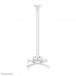 Neomounts CL25-550WH1 Beamer ceiling mount - h 74,5-114,5 cm - easy-install - full motion
