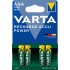 VARTA HR03 AAA Recharge Accu Power 1000 mAh 05703 Rechargeable batteries 4 pc(s) Green, Yellow