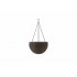 KETER ROUND HANGING MOCHA FLOWER POT