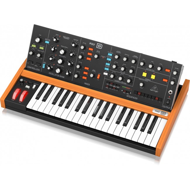 Behringer POLY D synthesizer Analog synthesizer 37 Black Behringer POLY D synthesizer Analog synthesizer 37 Black