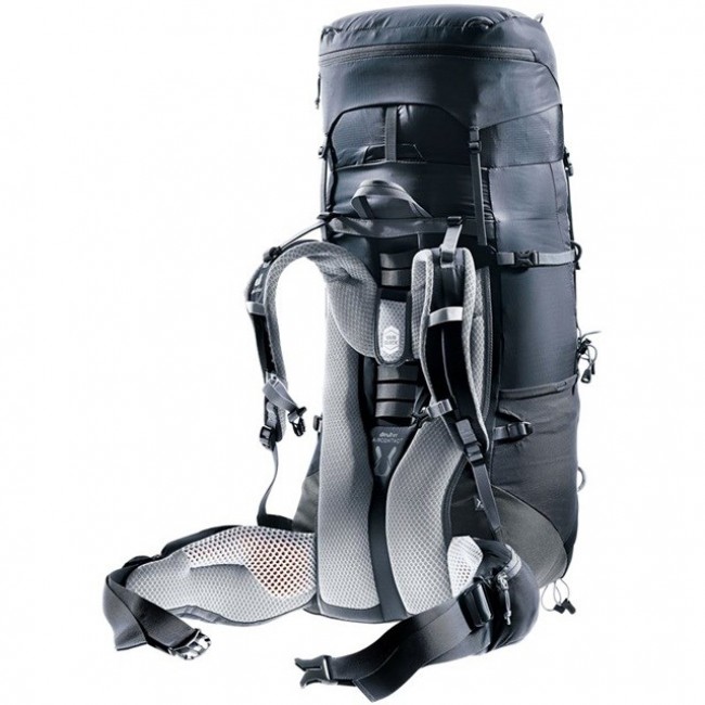 Deuter Aircontact Lite 45+10 SL Women's hiking backpack Black Deuter Aircontact Lite 45+10 SL Women's hiking backpack Black