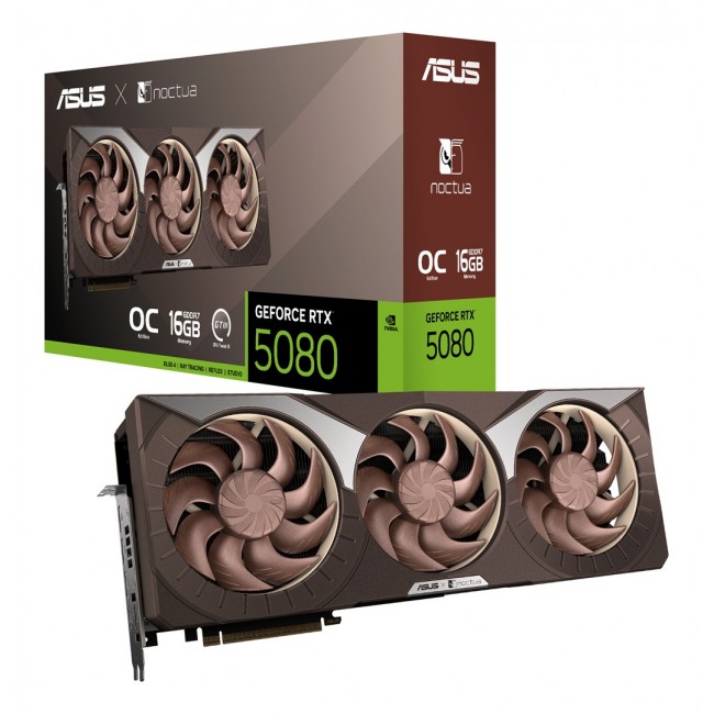 ASUS Noctua NVIDIA GeForce RTX 5080 16 GB GDDR7 graphics card