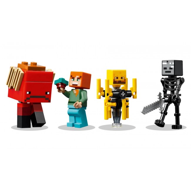LEGO MINECRAFT 21266 The Nether Lava Battle