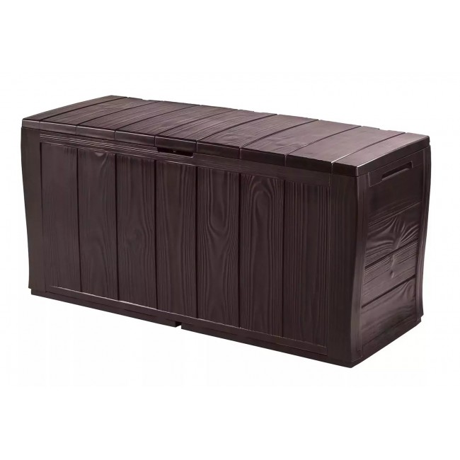 Keter Sherwood Storage box Rectangular Resin Brown