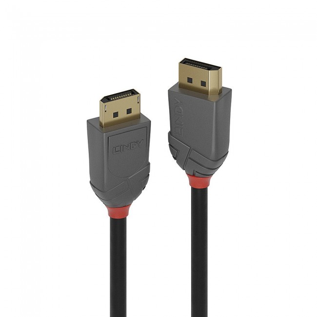 Lindy 10m DisplayPort 1.2 Cable, Anthra Line Lindy 10m DisplayPort 1.2 Cable, Anthra Line