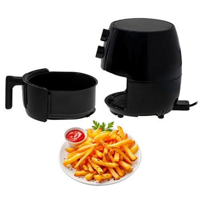Adler AD 6312 fryer Single 2.5 L Stand-alone 1600 W Hot air fryer Black