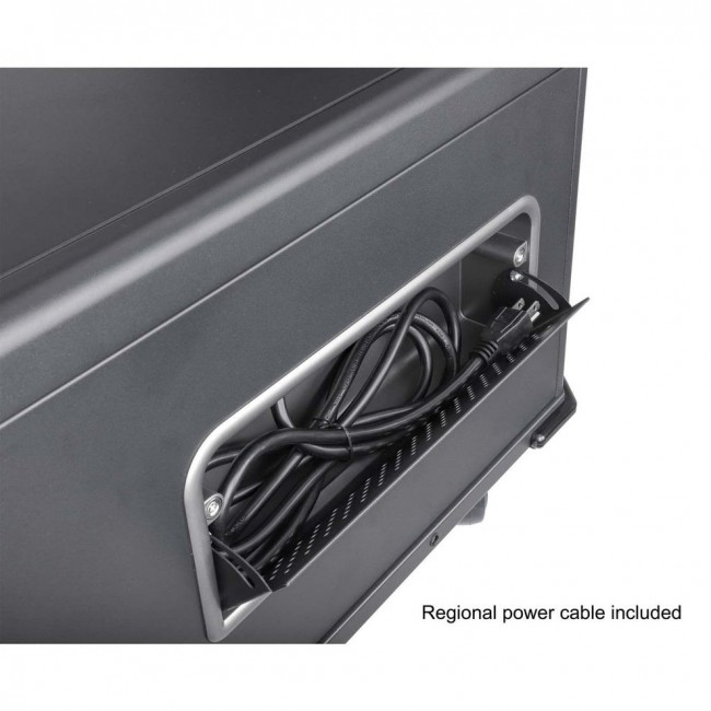 Manhattan Laptop Charging Cabinet Desktop via AC Adapter (EU) 20-bay, Install device's AC Adapter (power cables) into unit, Suitable for ALL laptops (to 16