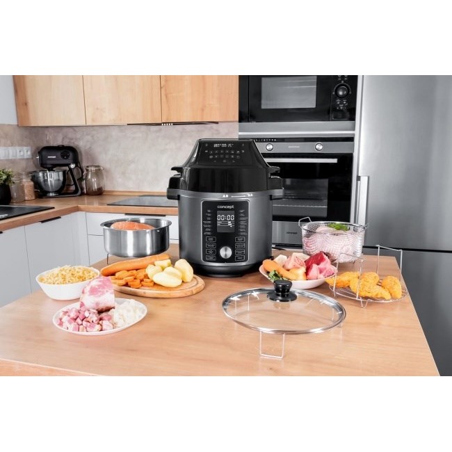 Concept Cookery CK8000 Multicooker with Air Fryer function 1500 W Black