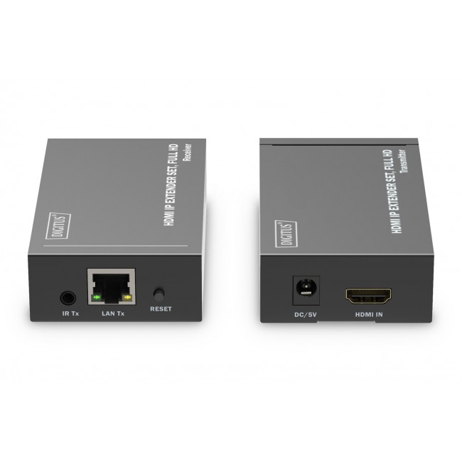 Digitus HDMI IP Extender Set, Full HD Digitus HDMI IP Extender Set, Full HD