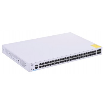 Cisco CBS350-48T-4G-EU network switch Managed L2/L3 Gigabit Ethernet (10/100/1000) Silver