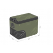 Yolco KX40 GREEN portable compressor refrigerator Yolco KX40 GREEN portable compressor refrigerator