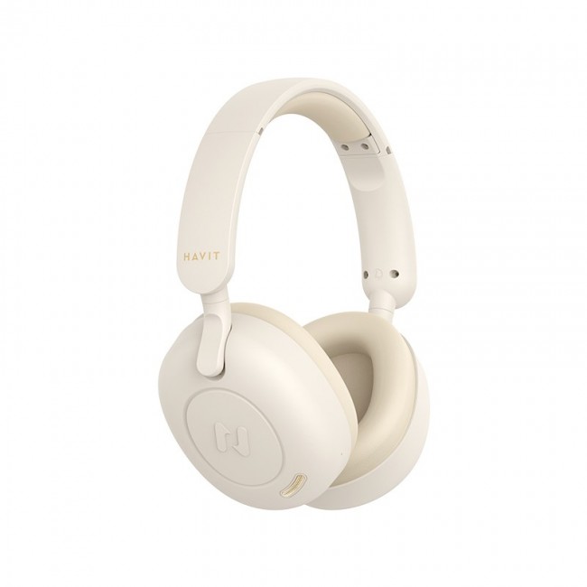 Havit H655BT - Bluetooth wireless headphones, beige Havit H655BT - Bluetooth wireless headphones, beige