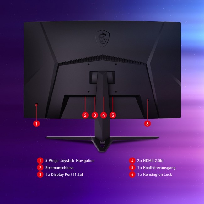 MSI G32CQ4DE E2 computer monitor 80 cm (31.5 MSI G32CQ4DE E2 computer monitor 80 cm (31.5