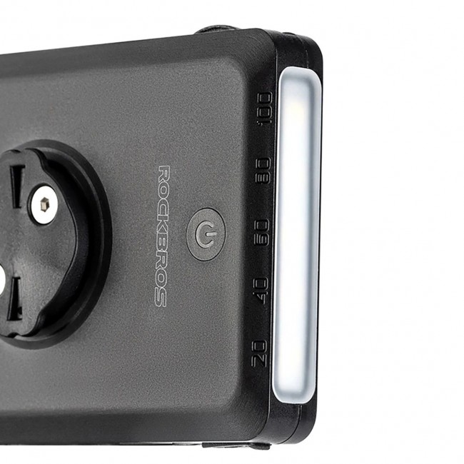 Rockbros JP008 front bike light with power bank for under the speedometer Rockbros JP008 front bike light with power bank for under the speedometer