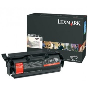 Lexmark X654, X656, X658 Extra High Yield Print Cartridge toner cartridge Original Black