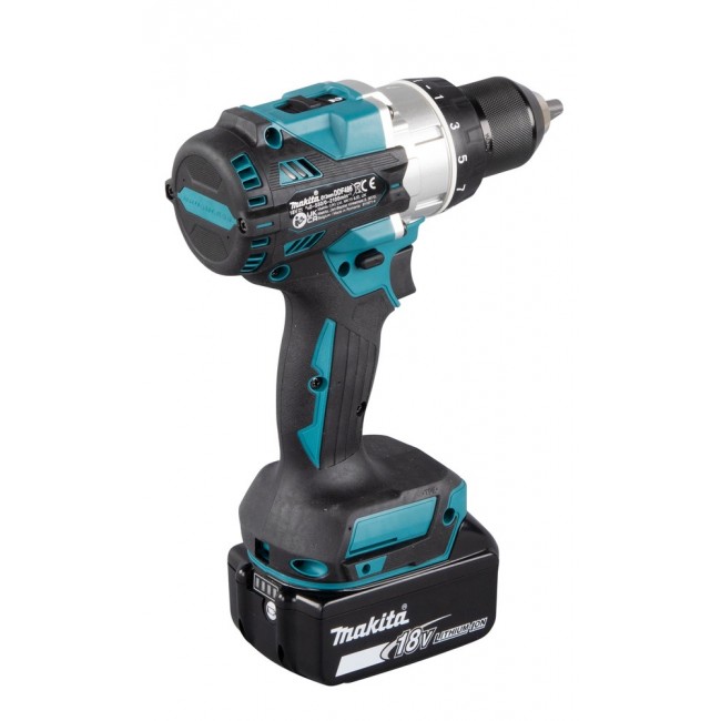 Makita DDF486RTJ drill 2100 RPM 2.6 kg Black, Blue Makita DDF486RTJ drill 2100 RPM 2.6 kg Black, Blue