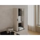 Cama S2 SOHO wall cabinet 60x29x112 cashmere + black Cama S2 SOHO wall cabinet 60x29x112 cashmere + black