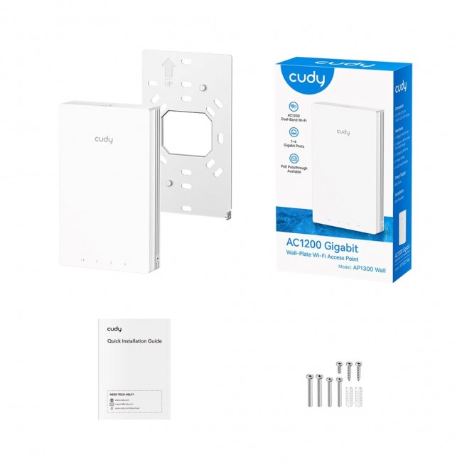 CUDY AP1300 WALL Access Point