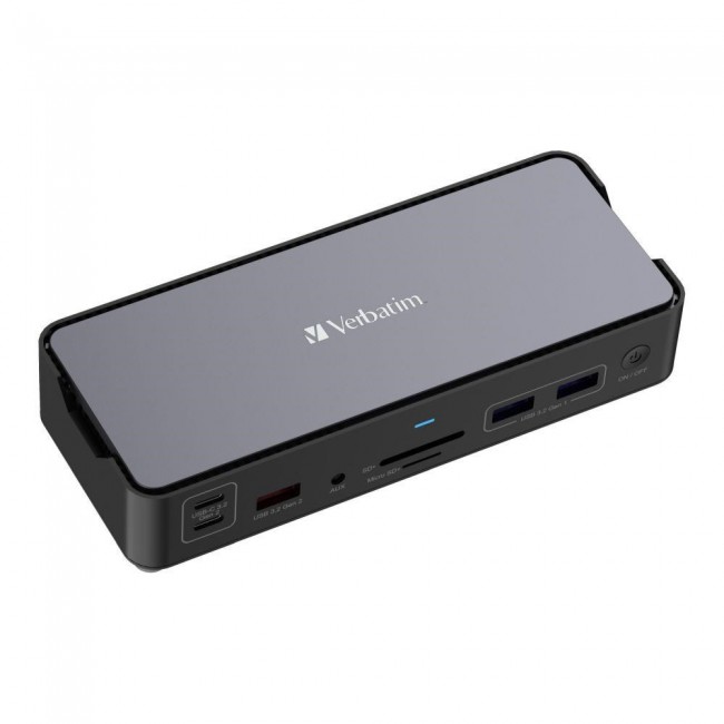 Verbatim CDS-15 Wired USB 3.2 Gen 1 (3.1 Gen 1) Type-C Black, Grey