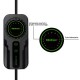 Qoltec Mobile EV Car Charger Adjustable 2in1 Type2 | SCHUKO | 3.5kW | 230V | LCD | Portable | Wallbox | 5m