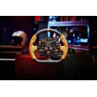 Asetek Closed D Orange Leather Rim Racing wheel