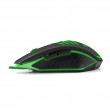 Esperanza EGM209G mouse Right-hand USB Type-A Optical 2400 DPI